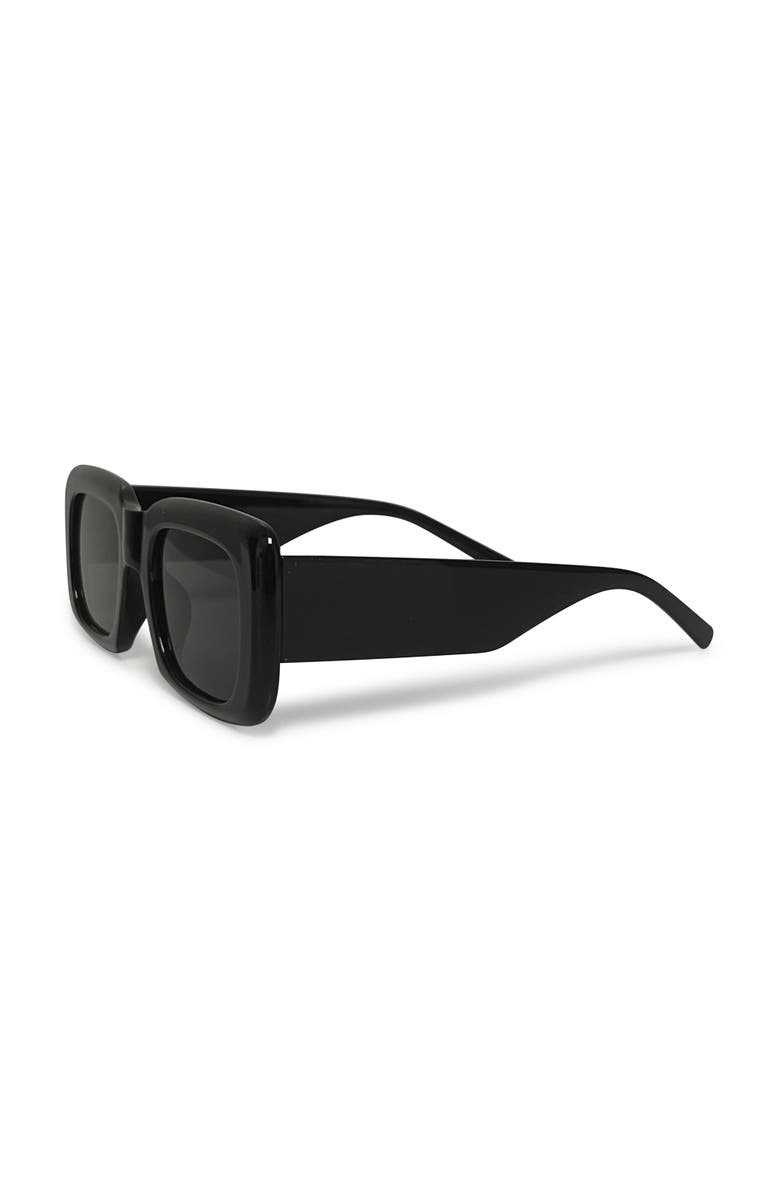 Youzey The Cleo Sunglasses, Alternate, color, Black