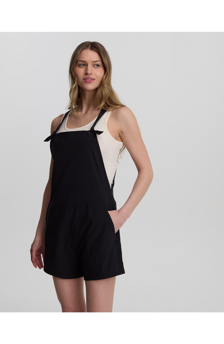 tentree Grove Romper, Alternate, color, Meteorite Black