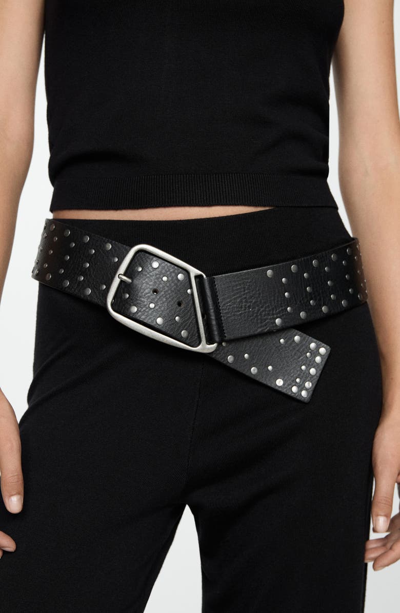 MANGO Wide Leg Sweater Pants, Alternate, color, 