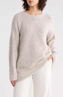 Eileen Fisher Organic Cotton Tunic Sweater