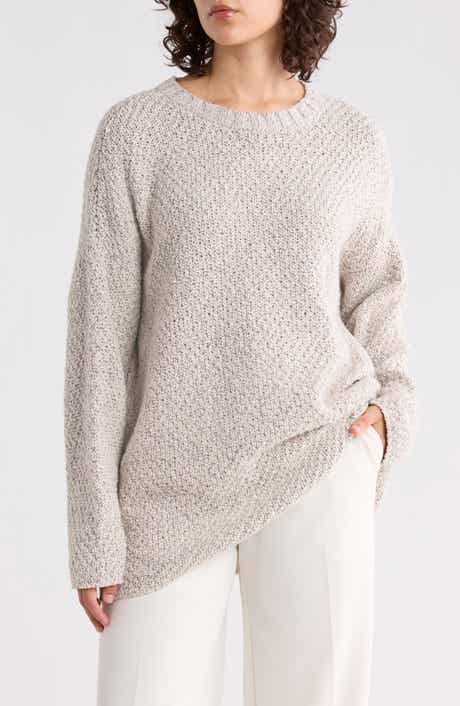 Eileen Fisher Organic Cotton Tunic Sweater