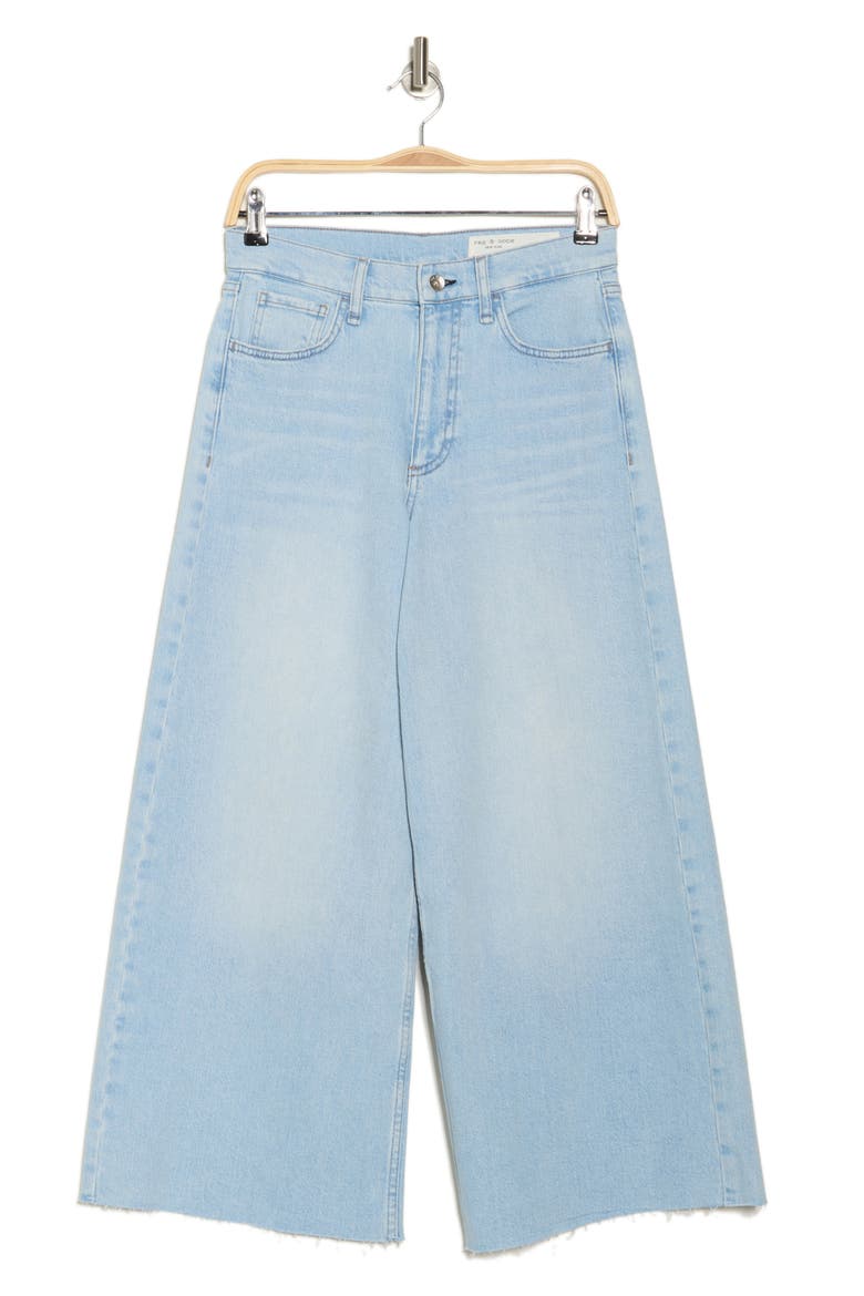 Serena Crop Wide Leg Jeans, Alternate, color, WYNCOTE