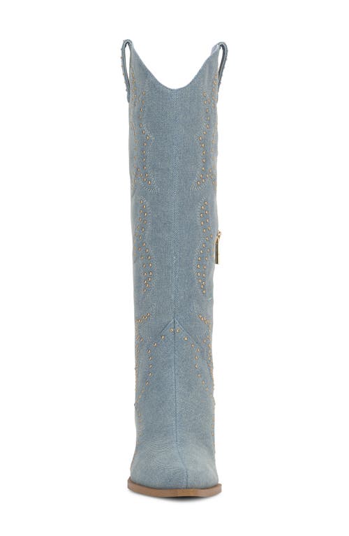 Jessica Simpson Zaikes Western Boot In Medium Blue