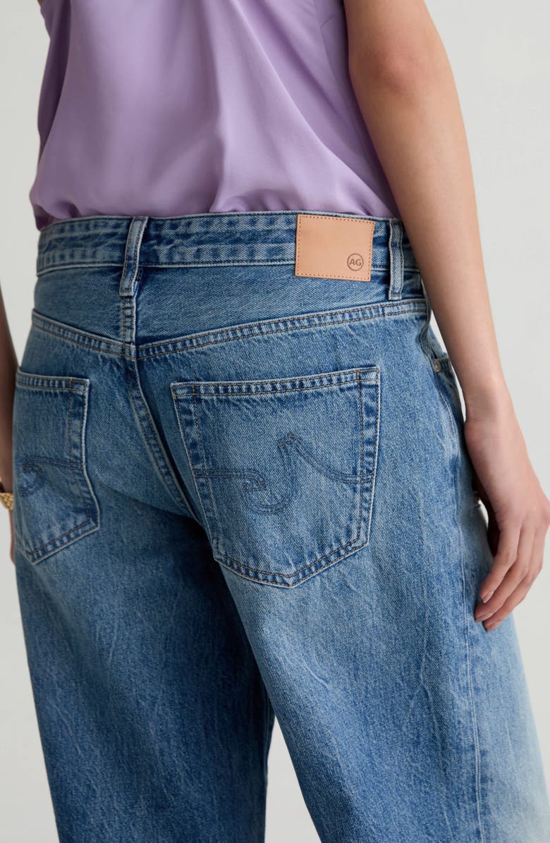 AG Adria Low Rise Wide Leg Jeans, Alternate, color, Reserva