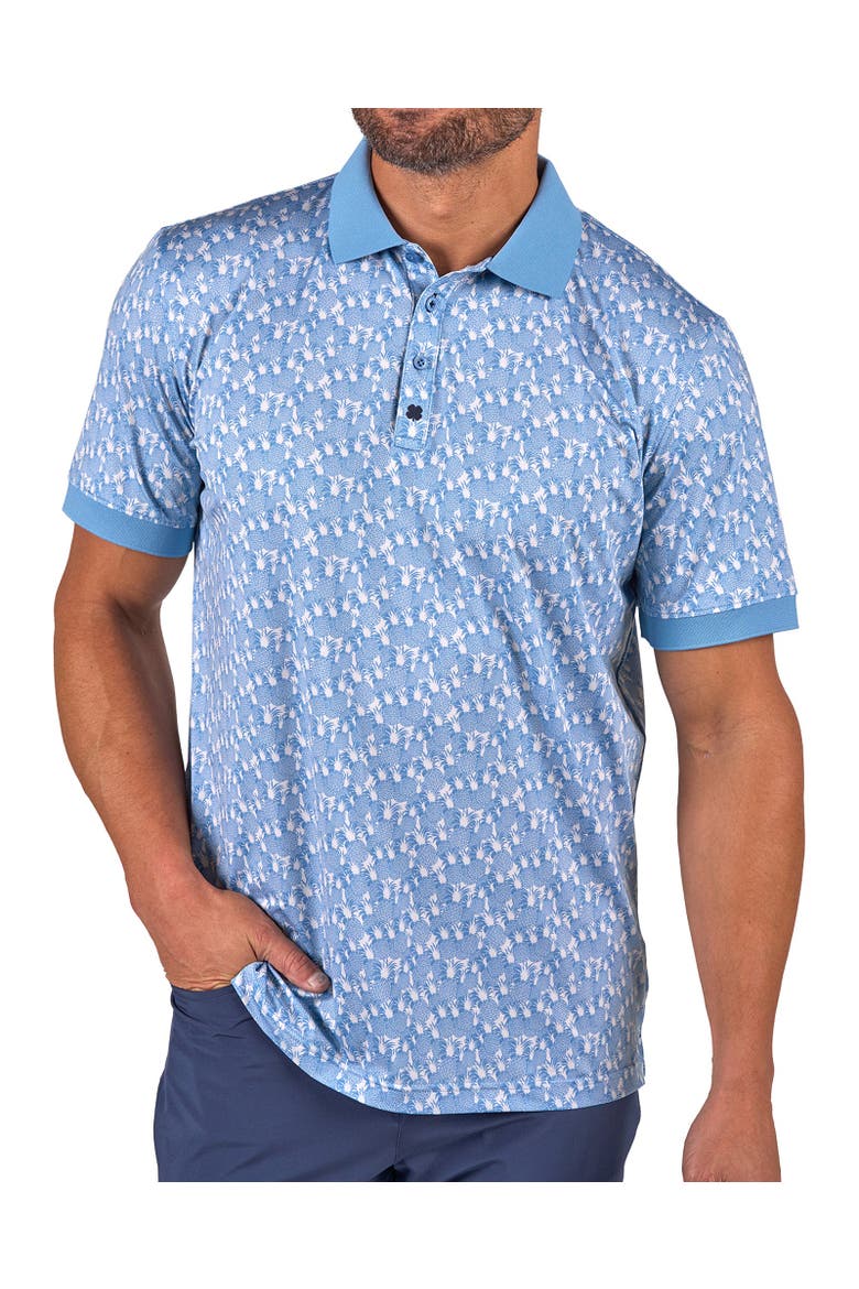 Pineapple Crown Polo, Main, color, Moody Blue