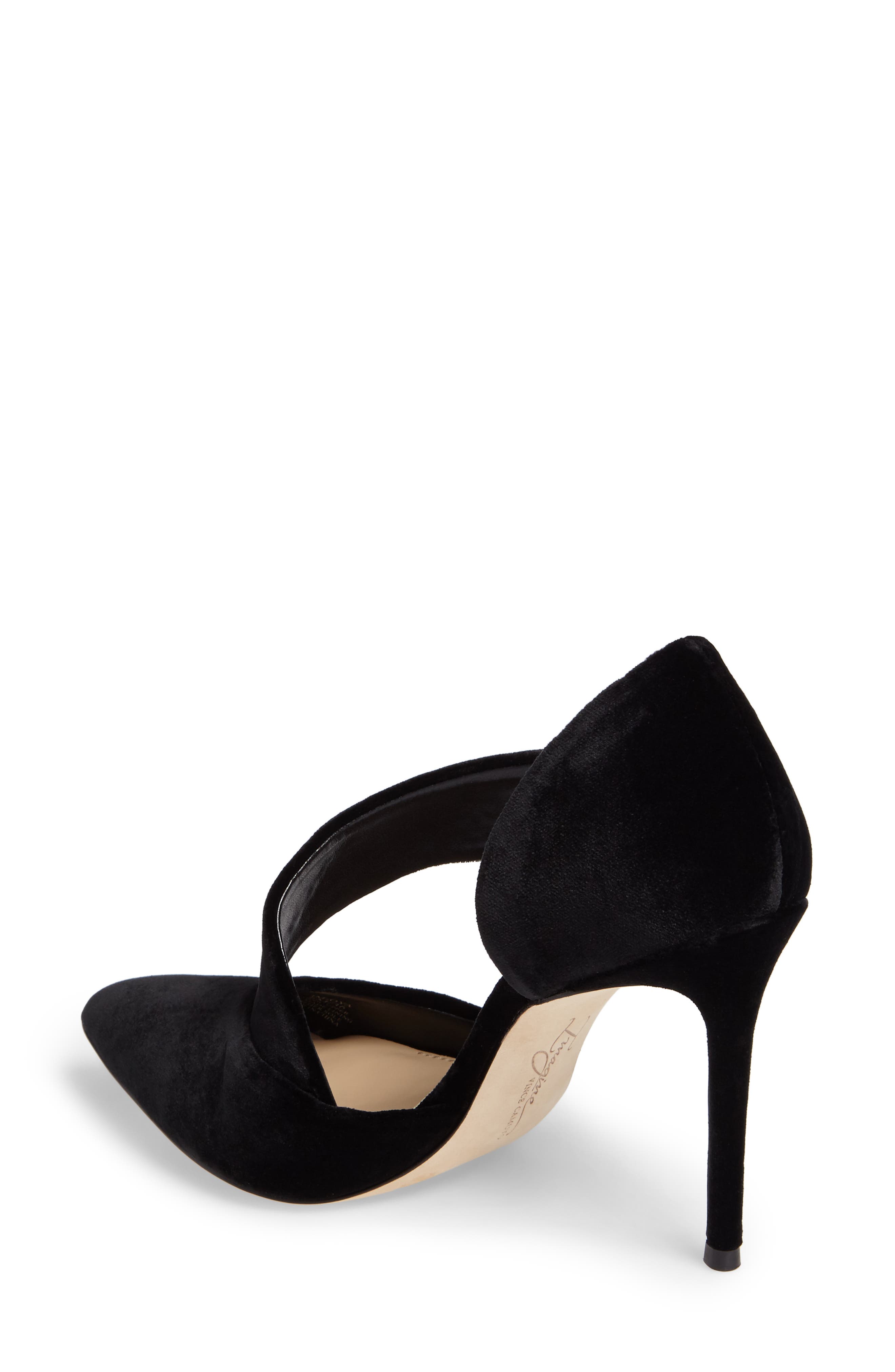 Imagine by Vince Camuto Oya Asymmetrical Pointy Toe Pump, Alternate, color, 