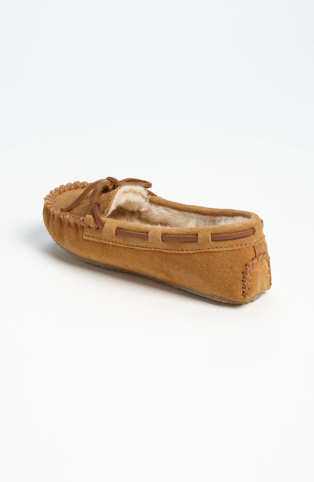 Cassie Faux Fur Slipper, Alternate, color, CINNAMON BROWN