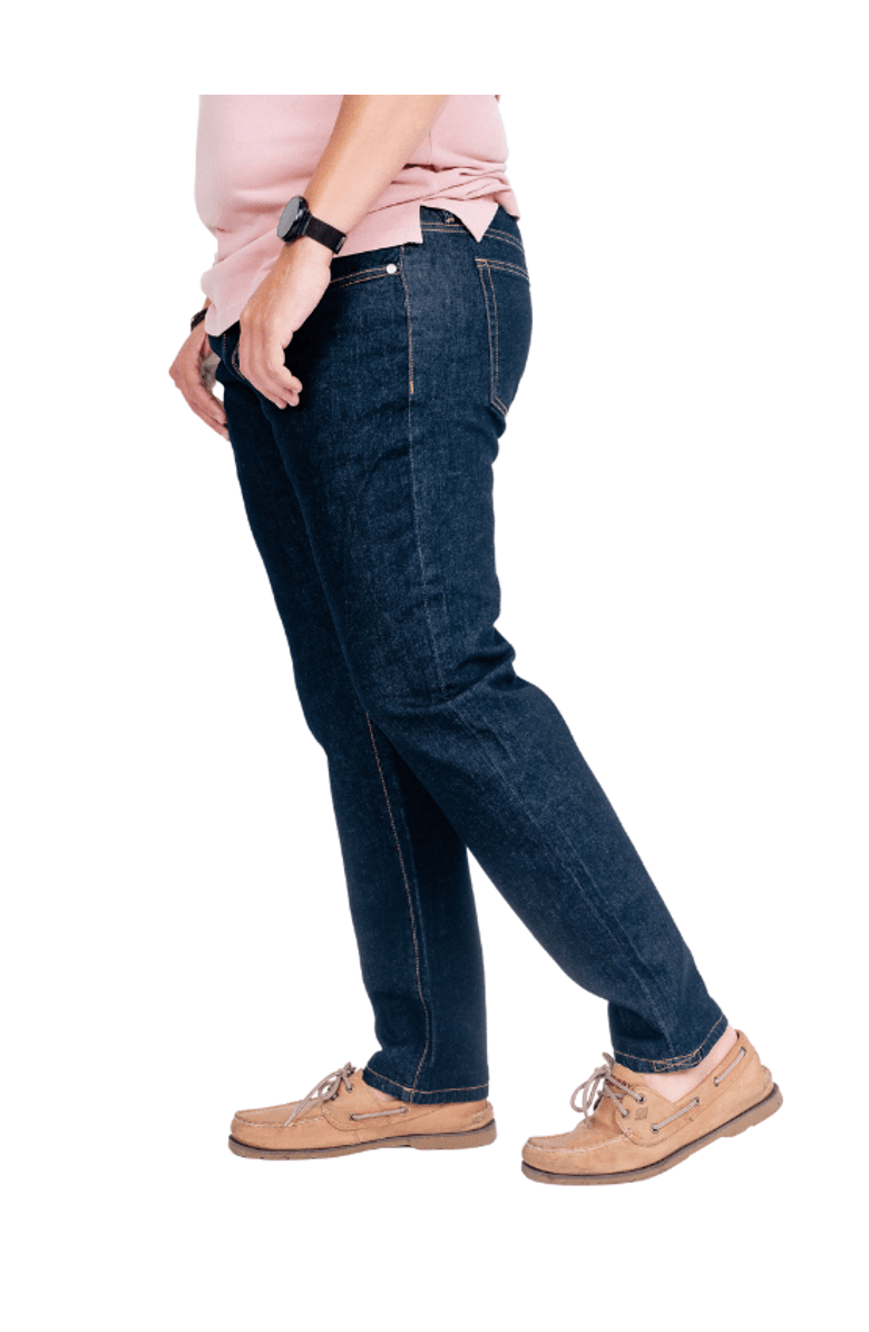 Dapper Boi Slim-Straight, Premium Indigo Stretch Jeans, Alternate, color, Indigo