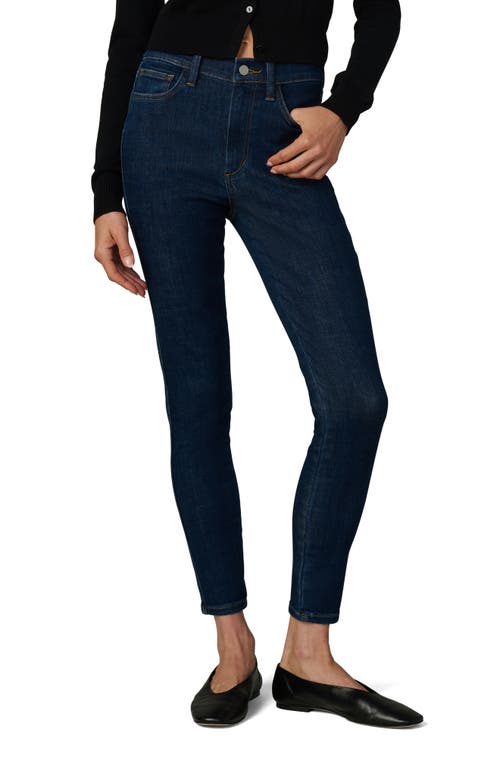 Joe's Jeans The Charlie High Rise Skinny Ankle Jeans In Apropos In Blue