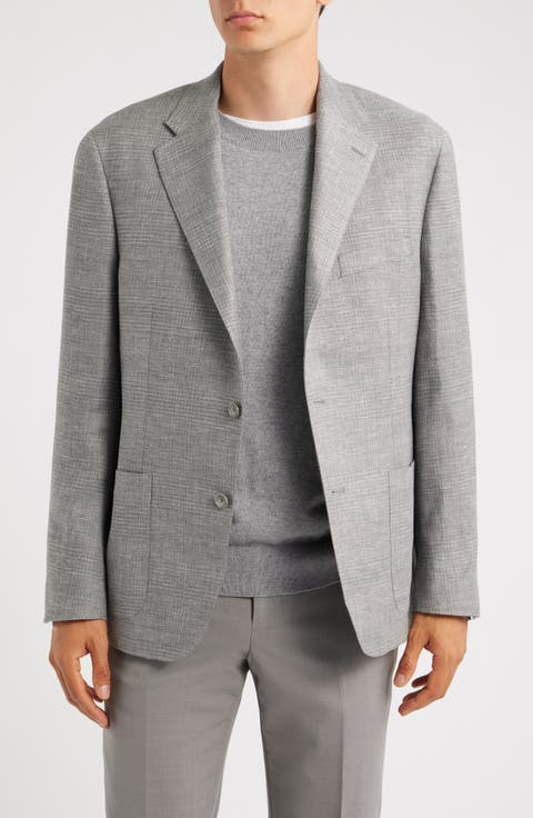 Relaxed Fit Icon Stretch Linen, Wool & Silk Sport Coat