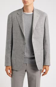 Vince Relaxed Fit Icon Stretch Linen, Wool & Silk Sport Coat
