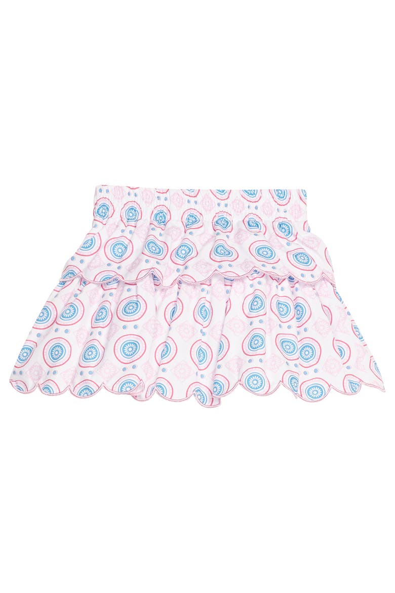 Kids' Floral Tiered Skort, Main, color, Jaipur Pop