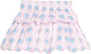 BISBY Kids' Floral Tiered Skort