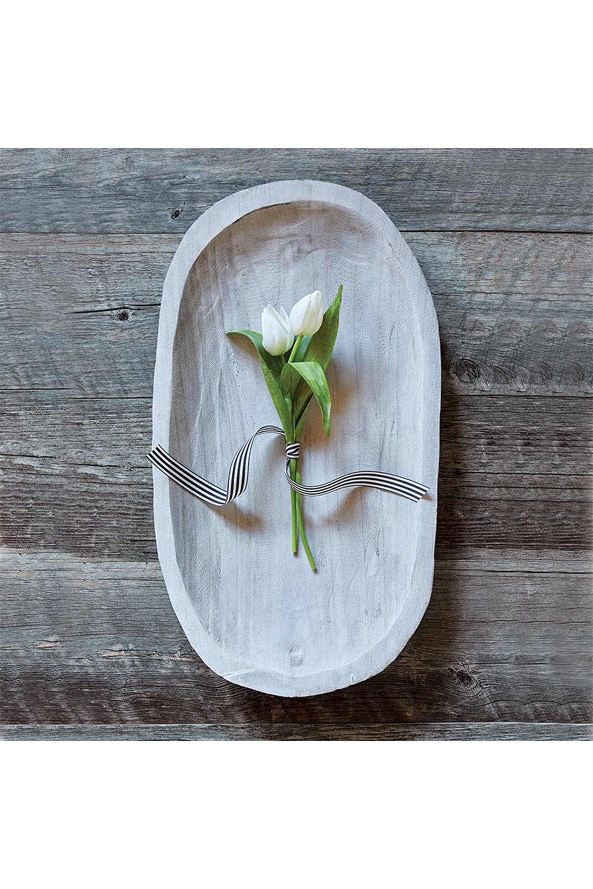 CREATIVE BRANDS Paulownia Wood Platter - Grey (Women) | Nordstromrack