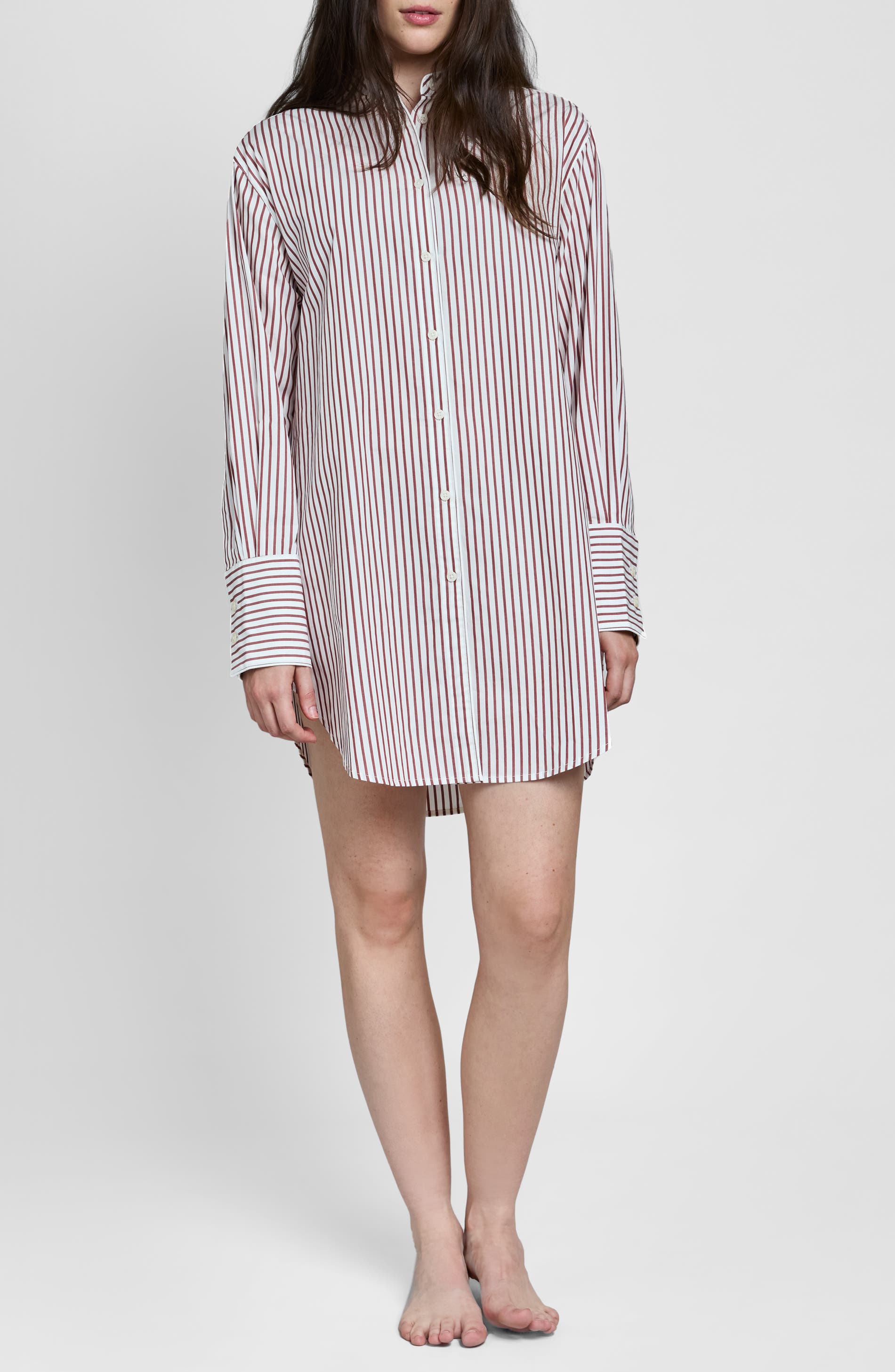 selected Burgundy Stripe