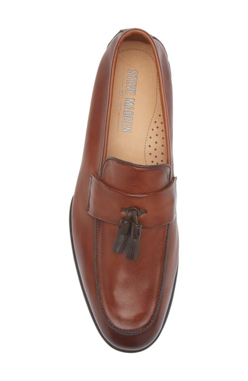 Steve Madden Biscayne Tassel Loafer In Brown