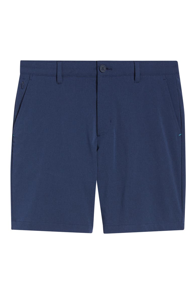 Bahama Coast Flat Front Shorts, Alternate, color, OCEAN DEEP