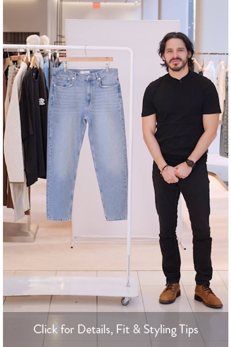 Lore Tapered Straight Leg Jeans video