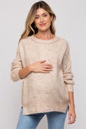 PinkBlush Speckled Knit Sweater