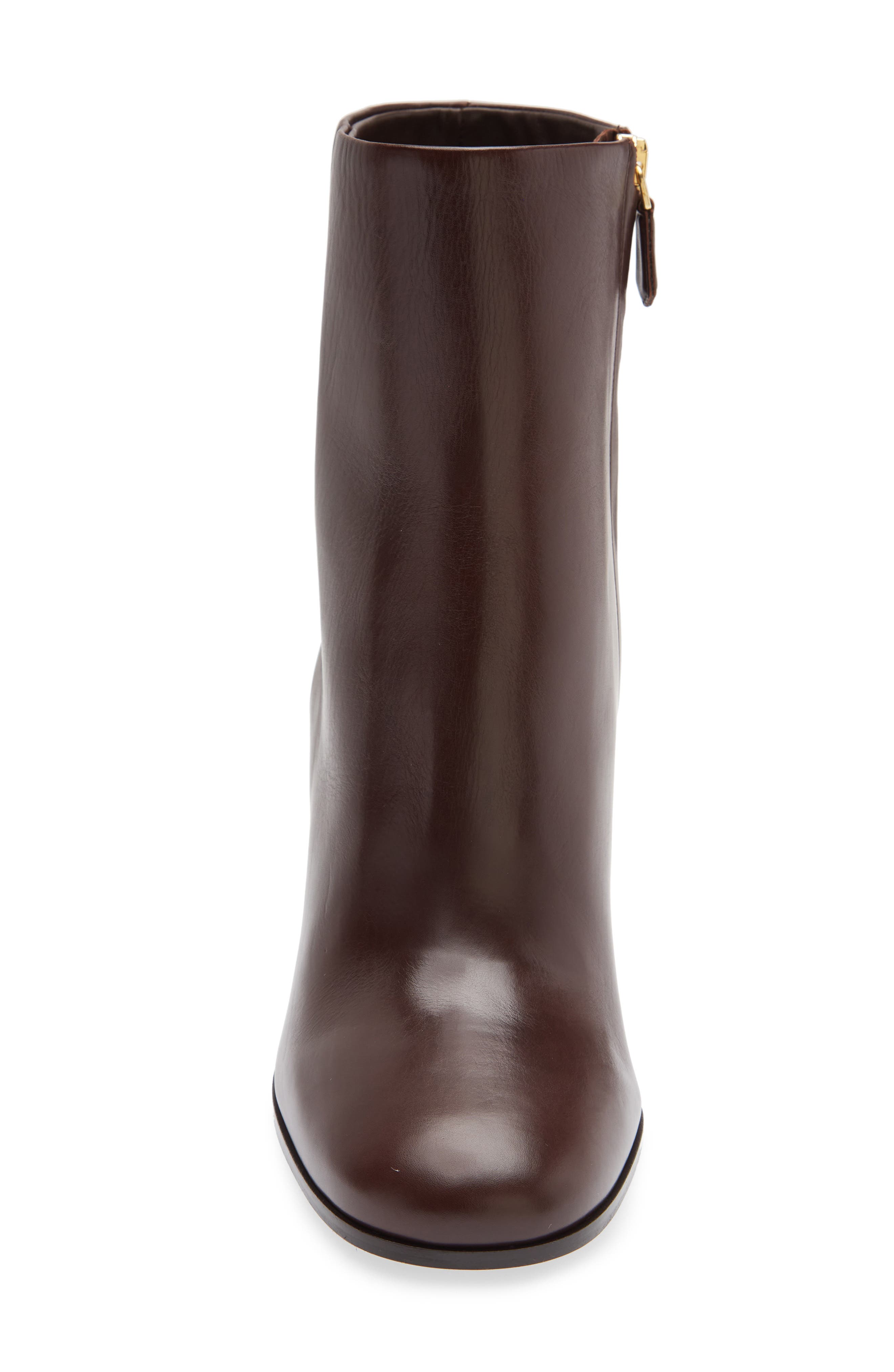 Leather Bootie, Alternate, color, MORO