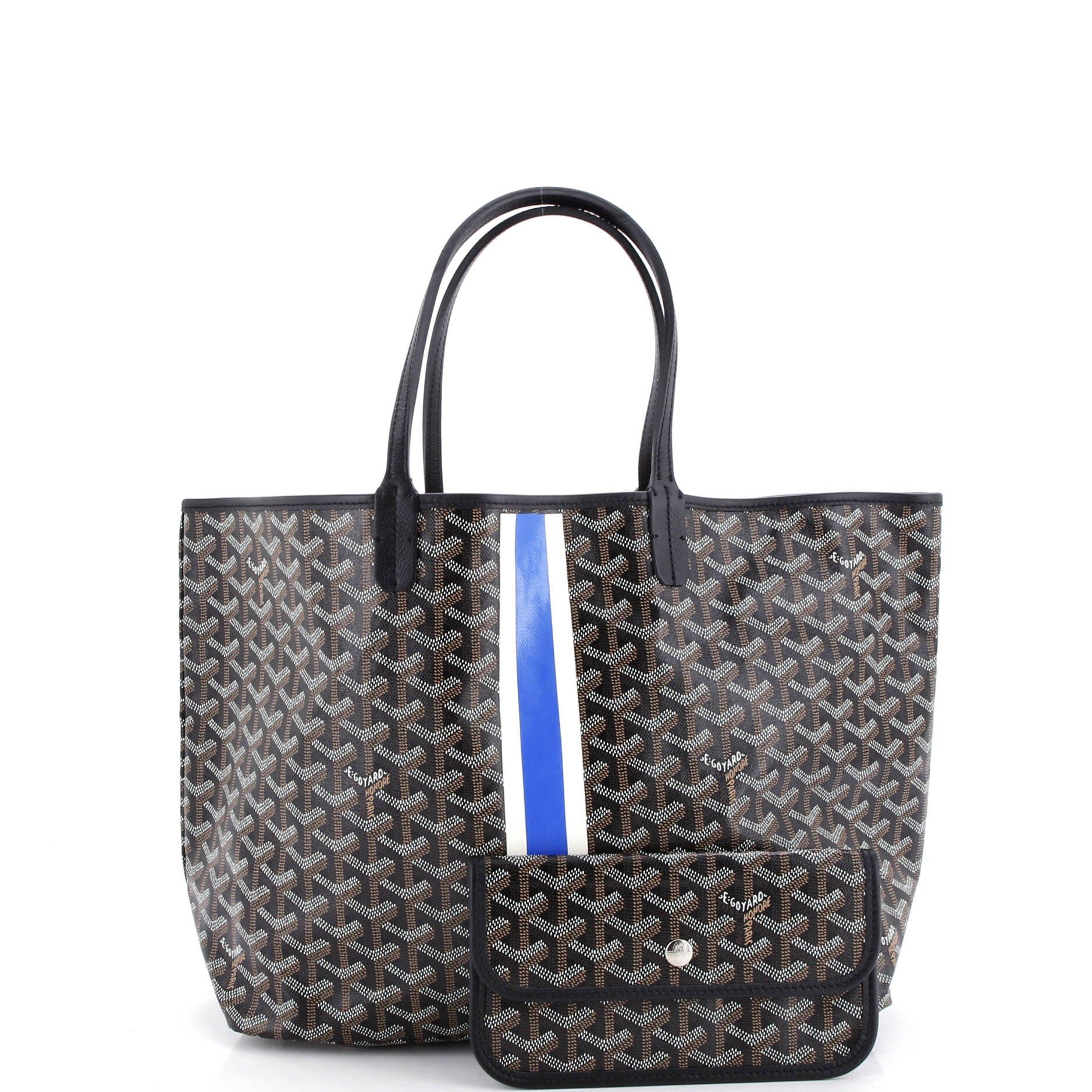 Pre-Owned Goyard Saint Louis Tote Printed Coated Canvas GM, Alternate, color, 