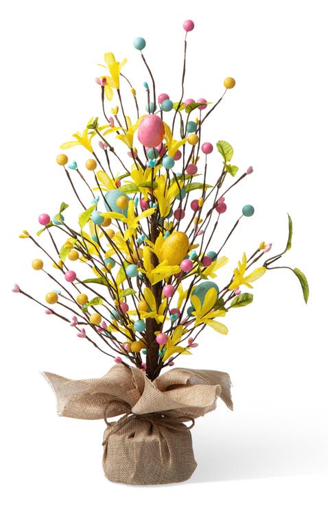 18"H Easter Egg Table Tree Decor