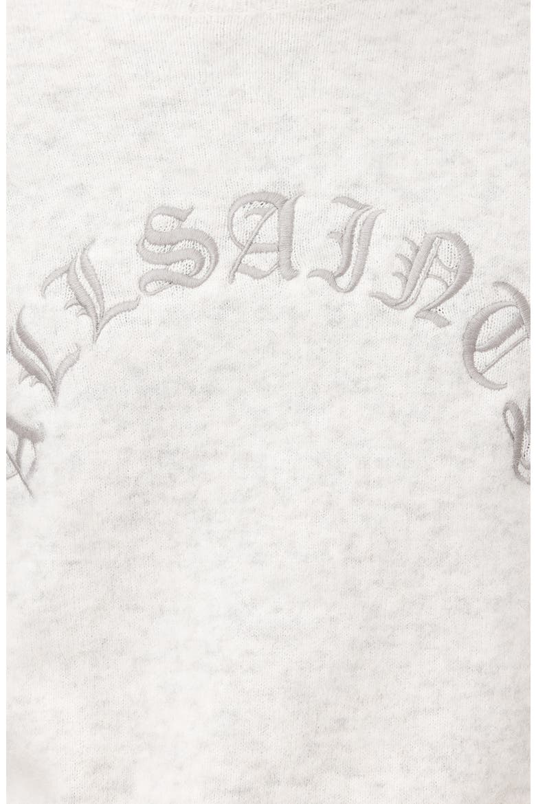 Curv Alpaca & Wool Blend Sweater, Alternate, color, ECRU WHITE