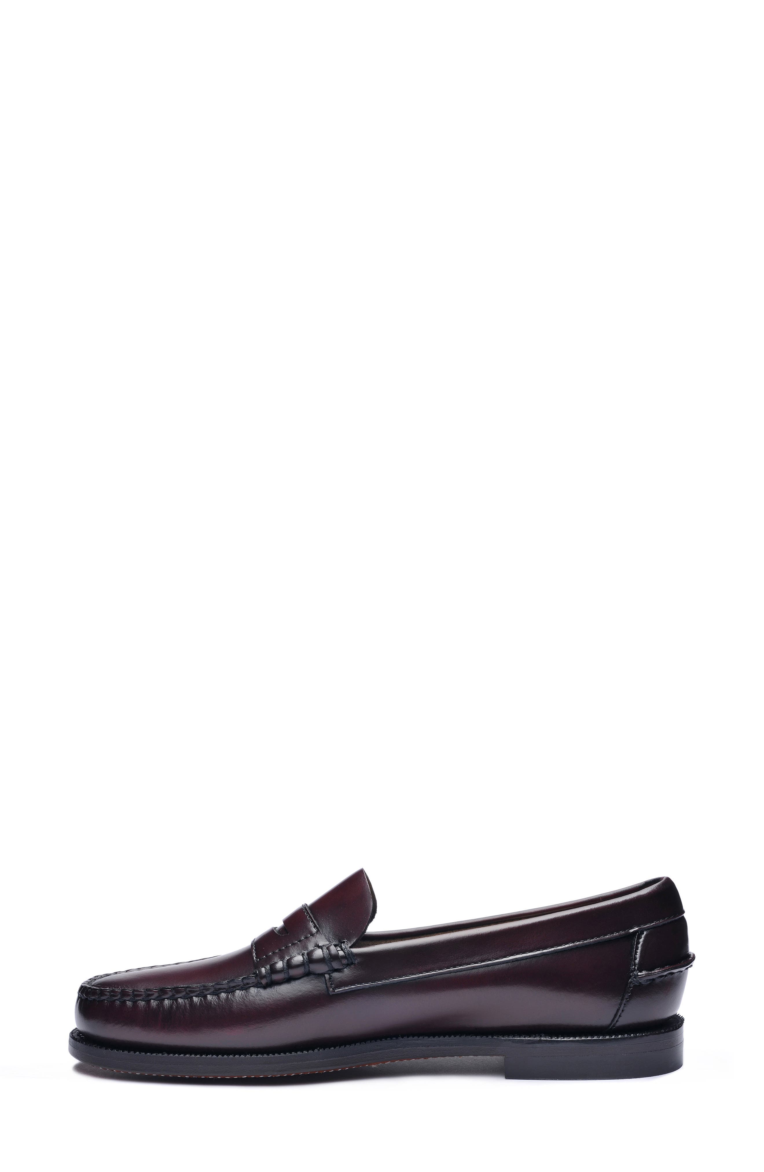 Classic Dan Penny Loafers, Alternate, color, BROWN BURGUNDY - CHOCOLATE