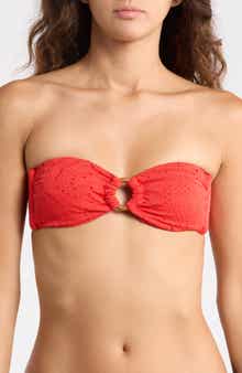 Lotus Strapless Bandeau Bikini Top