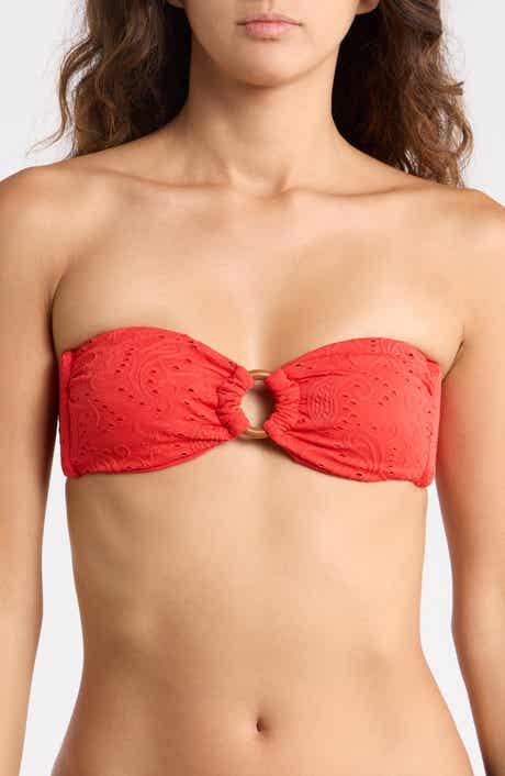 Lotus Strapless Bandeau Bikini Top
