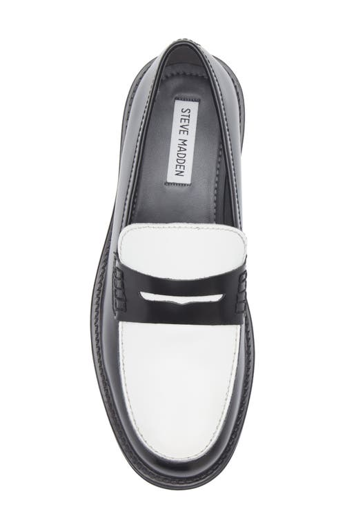 Steve Madden Draggo Penny Loafer In Multi