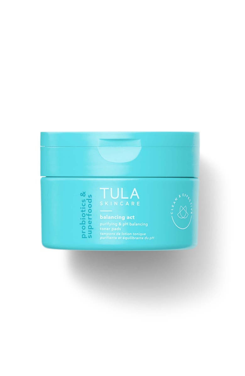 TULA Skincare Balancing Act Toner Pads, Main, color,