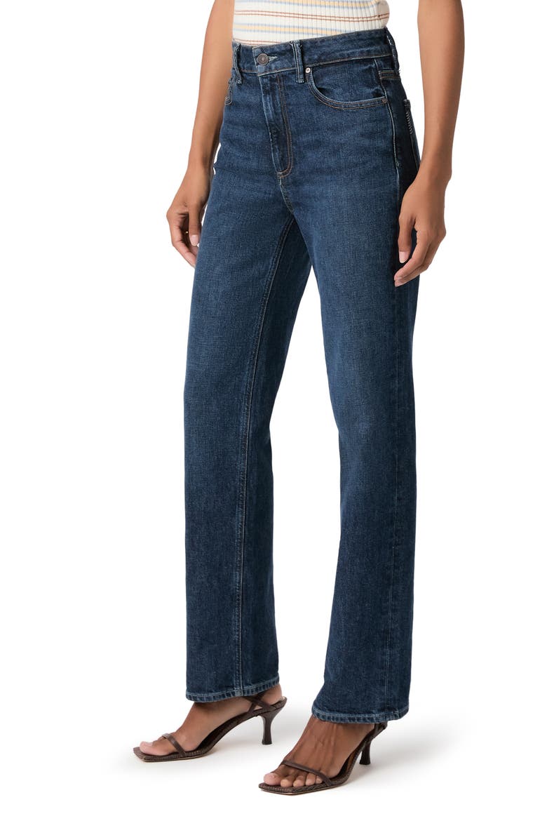 Stevie High Waist Straight Leg Jeans, Alternate, color, SAN GABRIEL