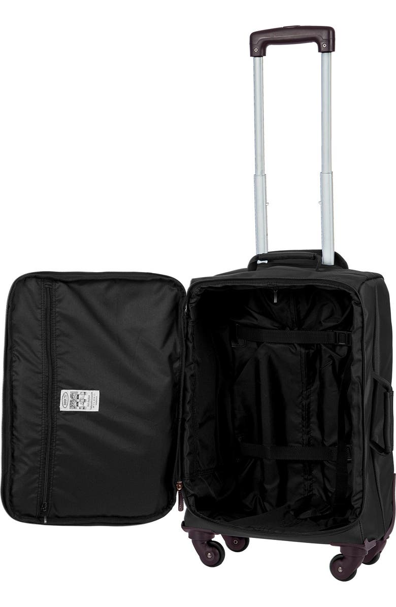Bric's 21" Nylon Carry-On Spinner with Frame Suitcase, Alternate, color,