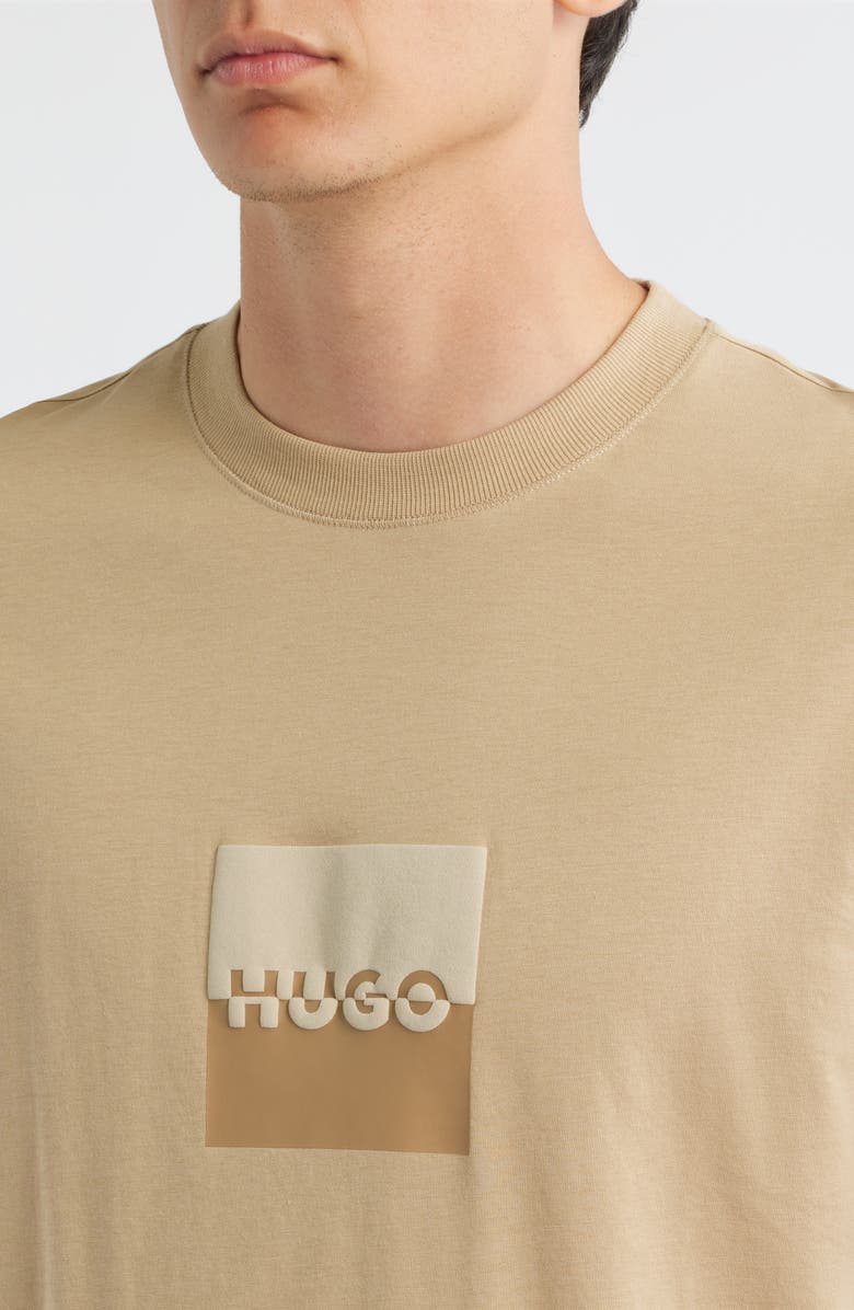 HUGO Dusplit Logo Graphic T-Shirt, Alternate, color, 