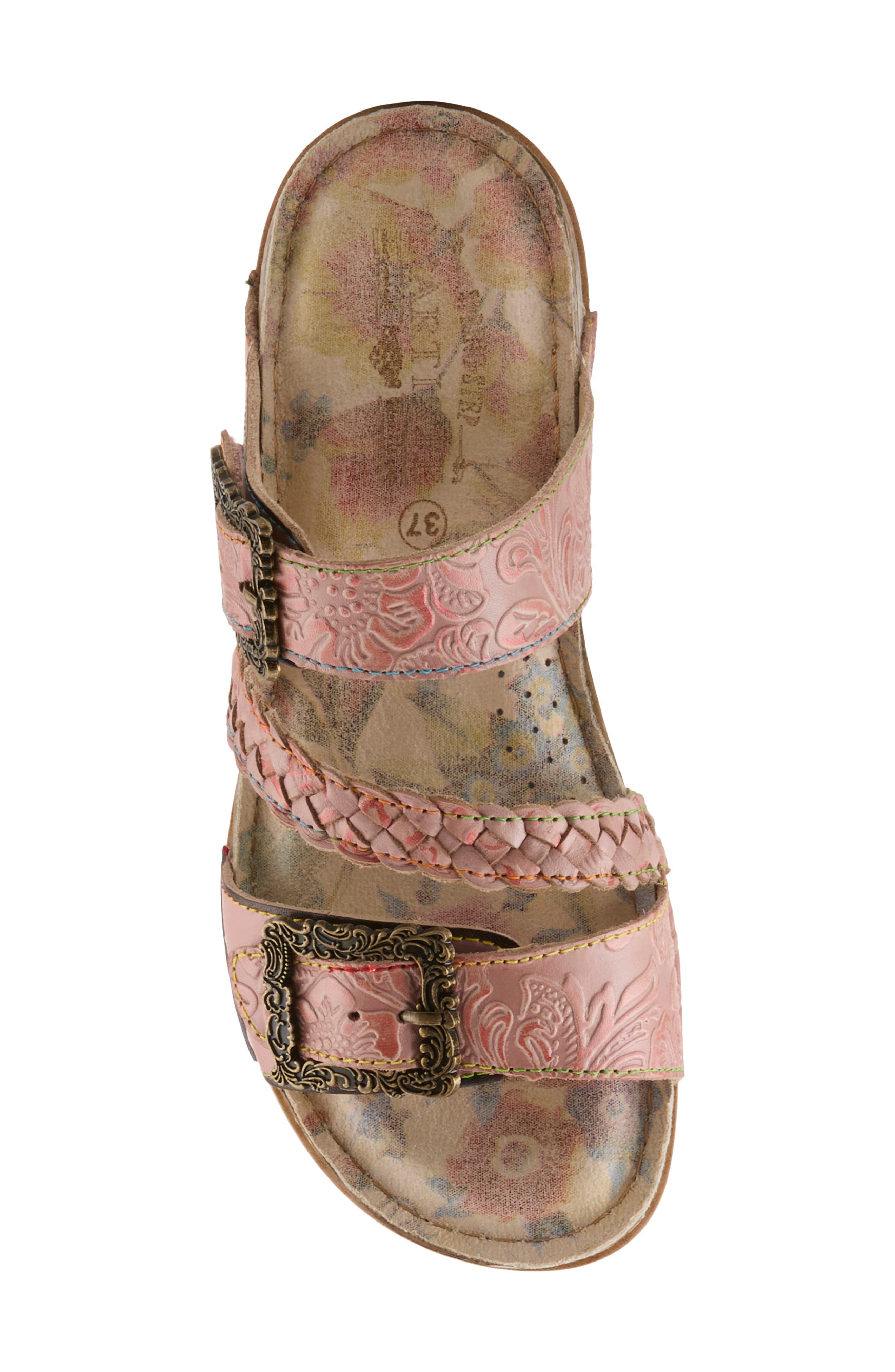 L'Artiste by Spring Step Astra Slide Sandal, Alternate, color, Pink Multi