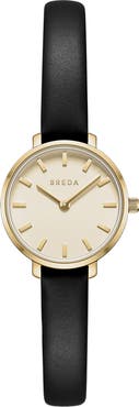 BREDA Beverly Leather Strap Watch, 25mm
