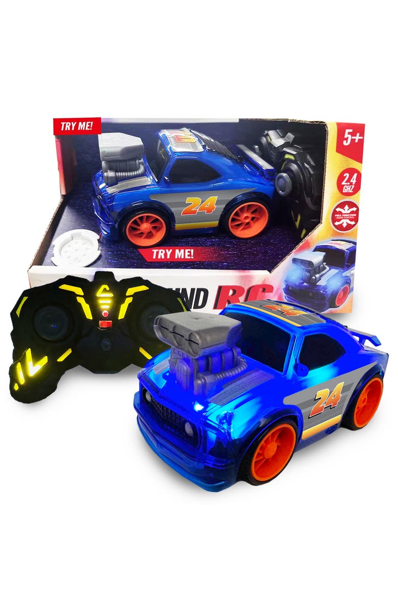 Hyper Drive Light & Sound RC Car, Main, color, Multicolored