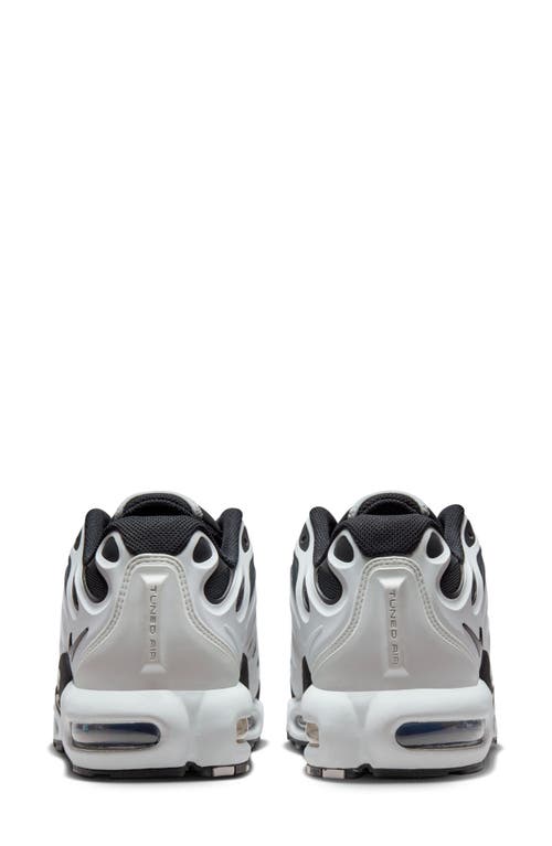 Nike Air Max Plus Drift Sneakers In White And Silver