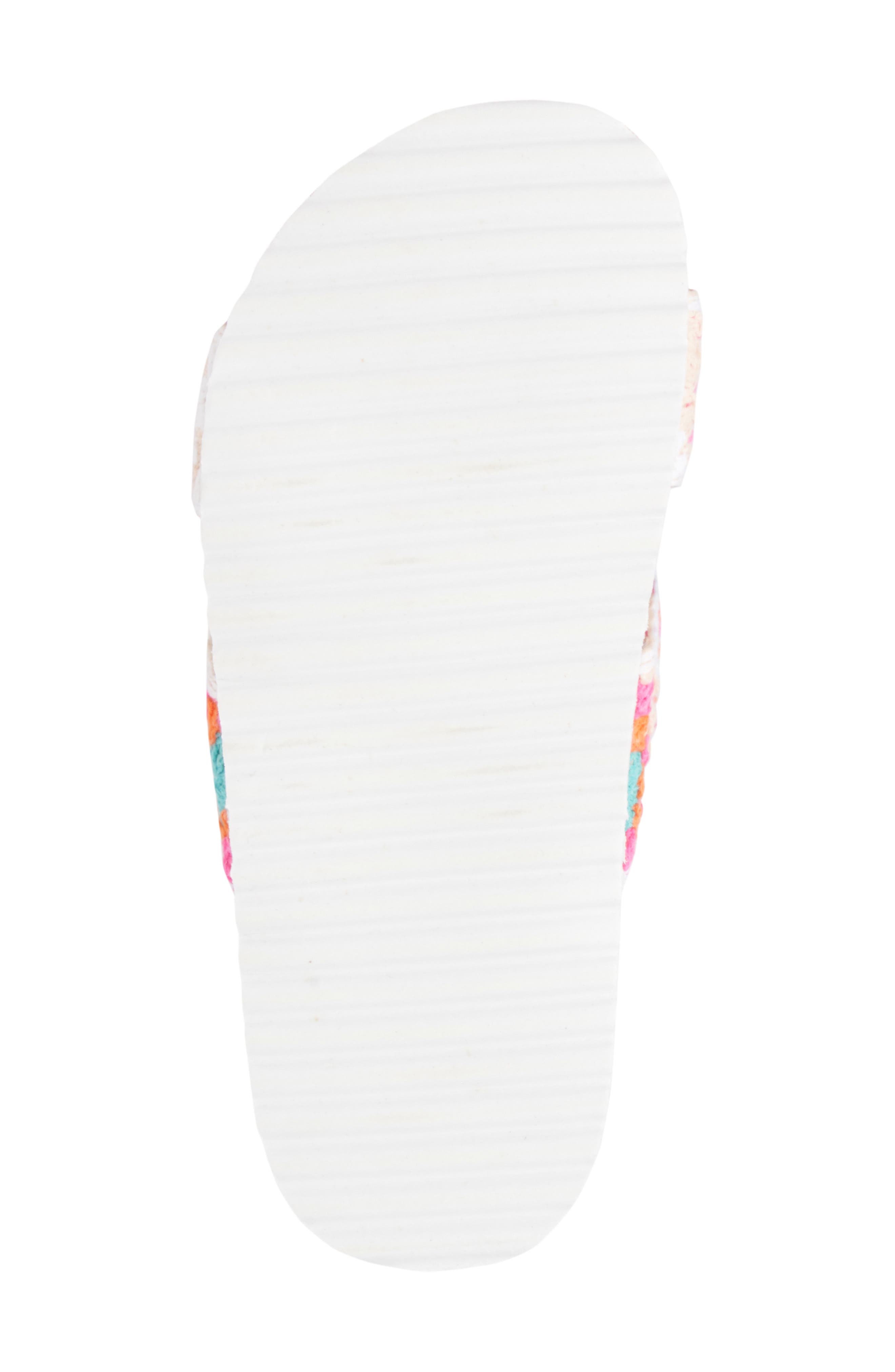 OLIVIA MILLER Kids' Woven Slide Sandal, Alternate, color, 