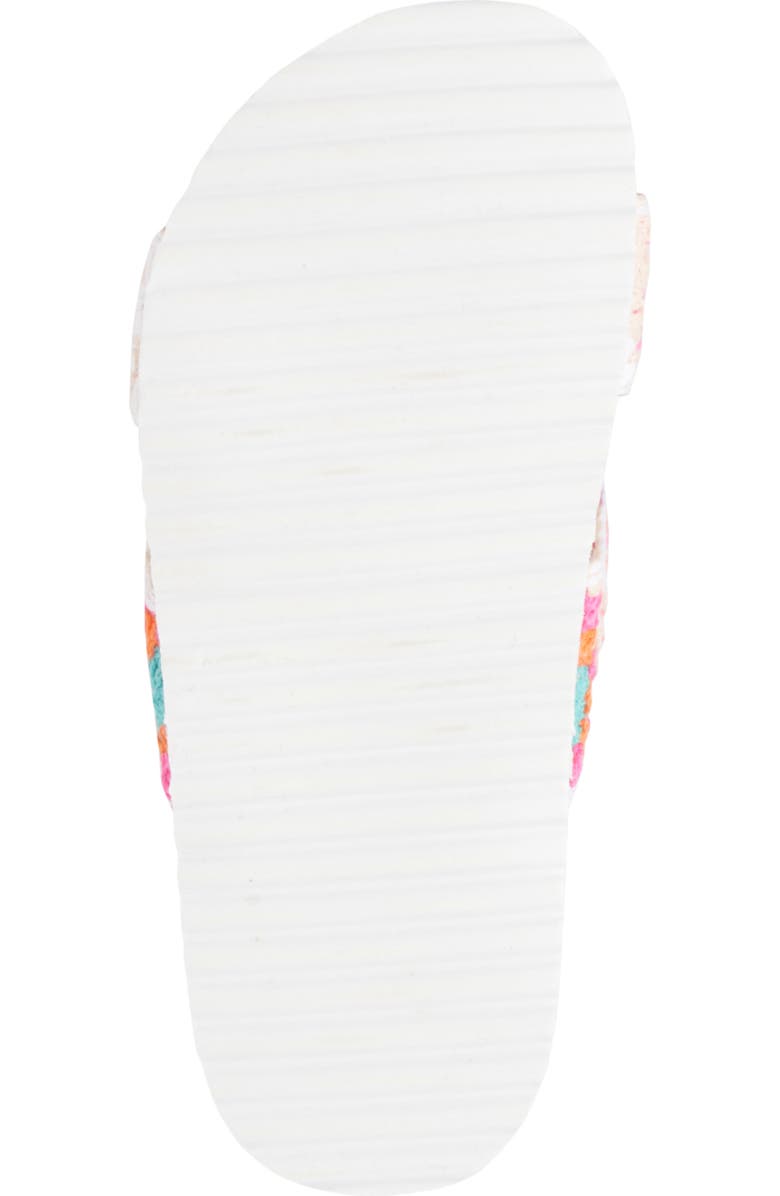 OLIVIA MILLER Kids' Woven Slide Sandal, Alternate, color,