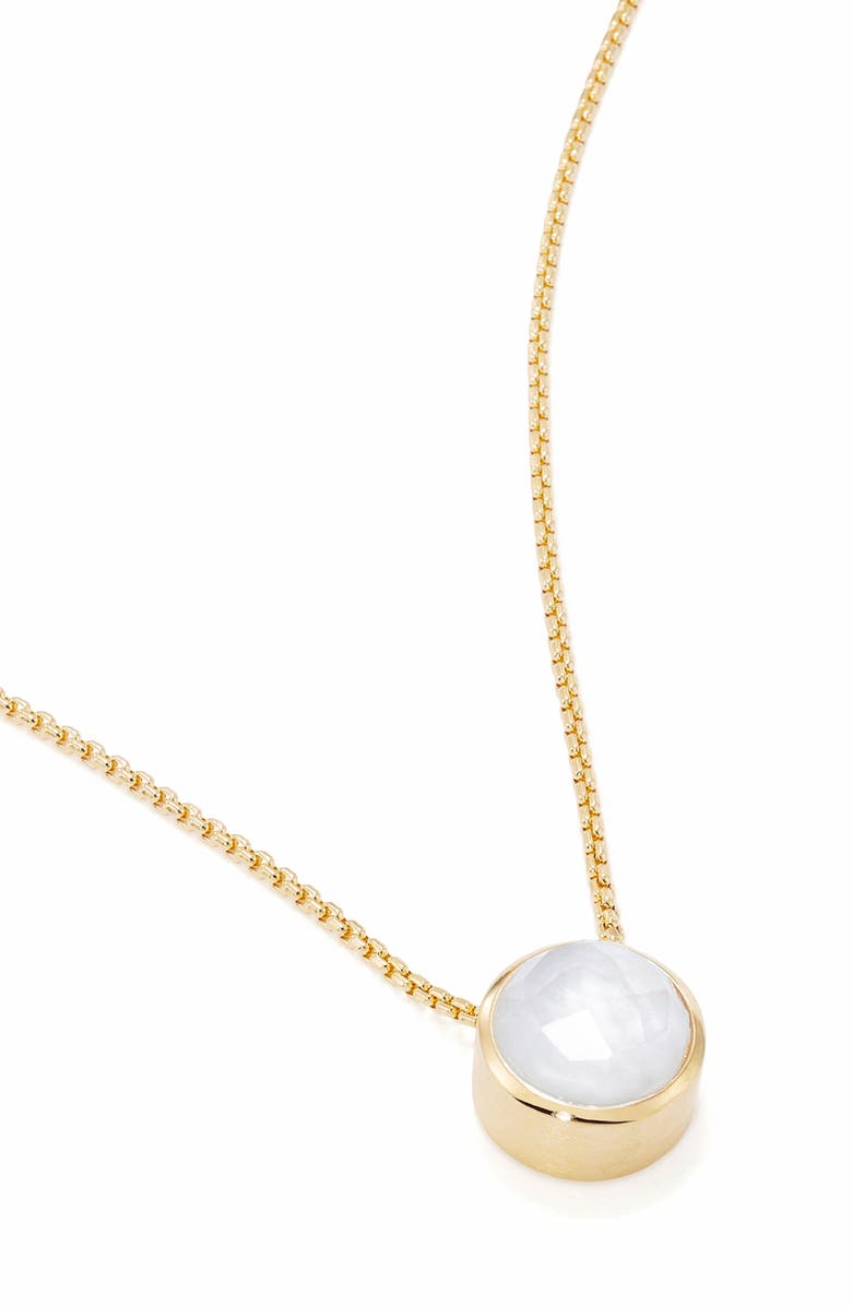 Dean Davidson Signture Midi Pendant Necklace, Alternate, color, Iridescent Pearl/ Gold