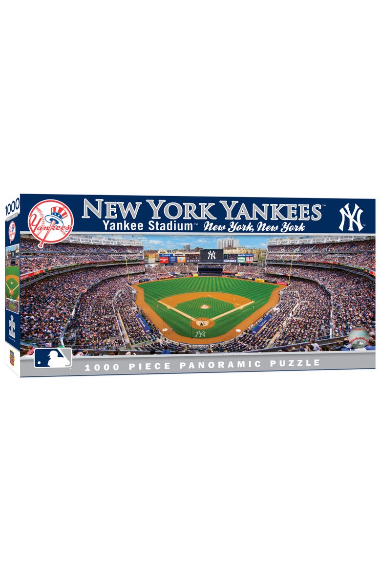 New York Yankees 1000pc Panoramic Puzzle, Main, color, Multicolor