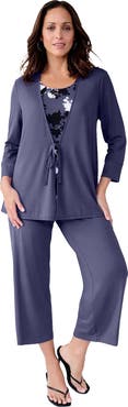 Jessica London 2-In-1 Layered Tunic