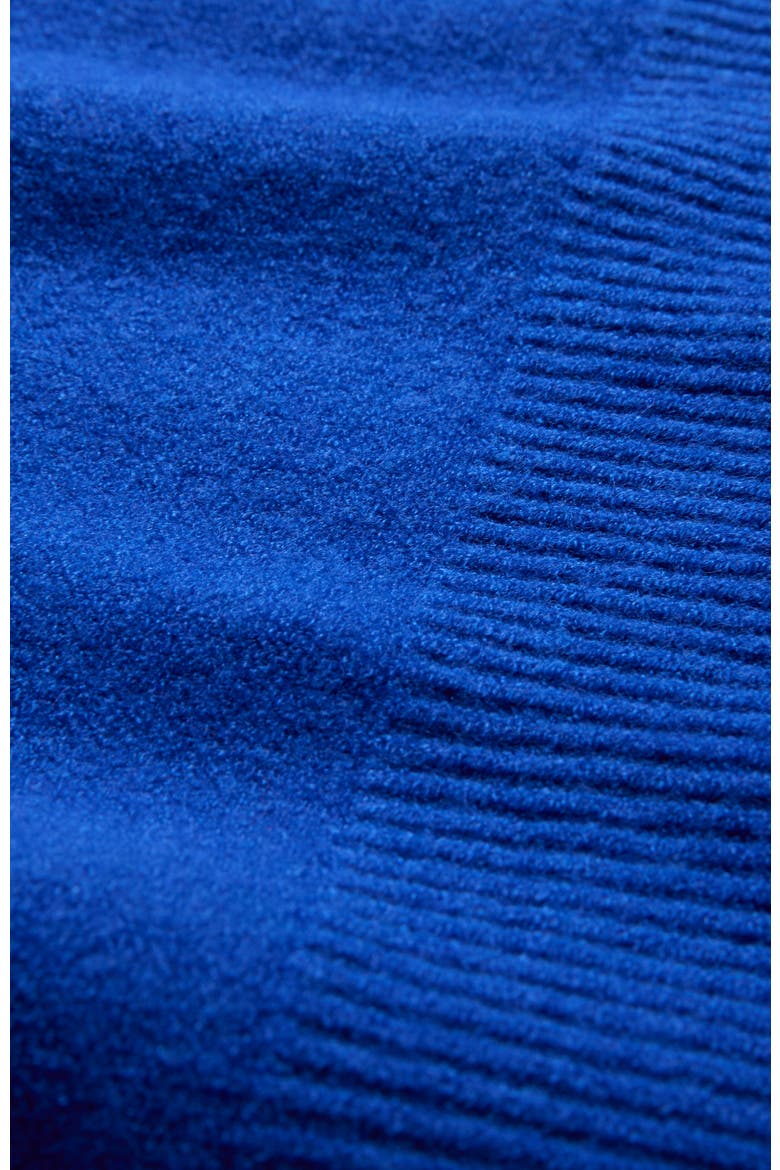 Slouchy Roll Neck Jumper, Alternate, color, Cobalt
