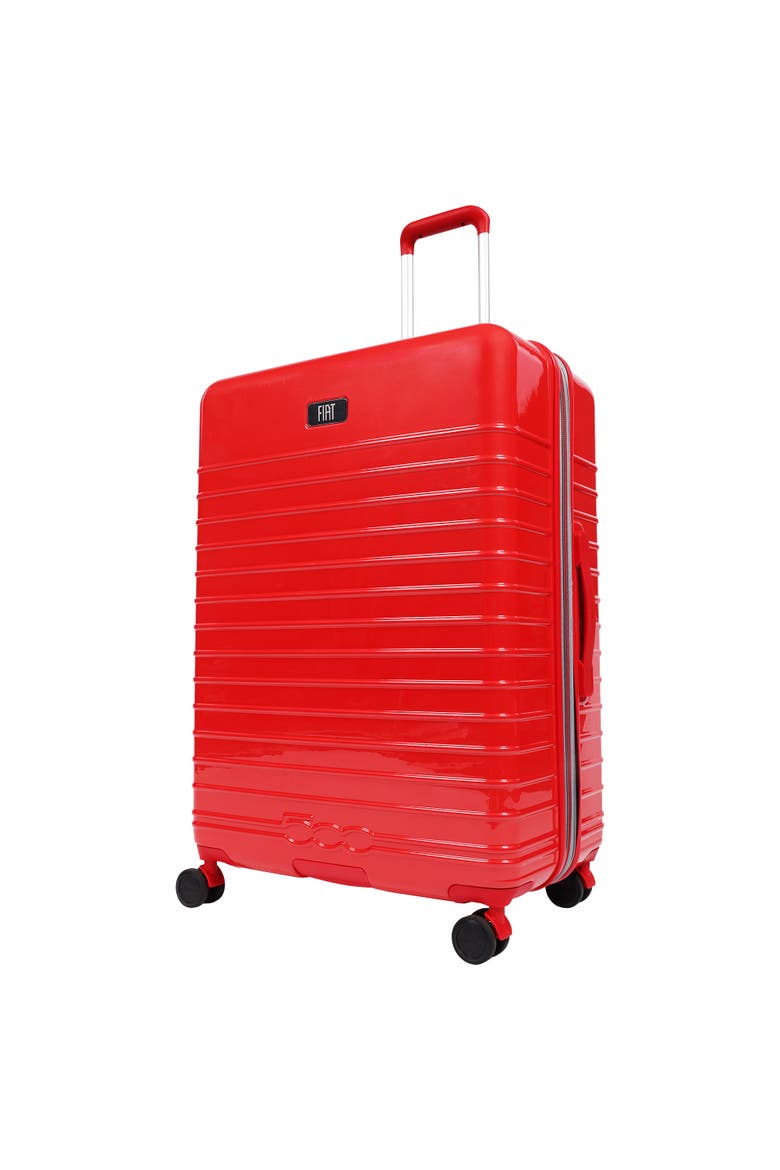 31.5" Expandable Hardside Spinner Luggage, Main, color, RED