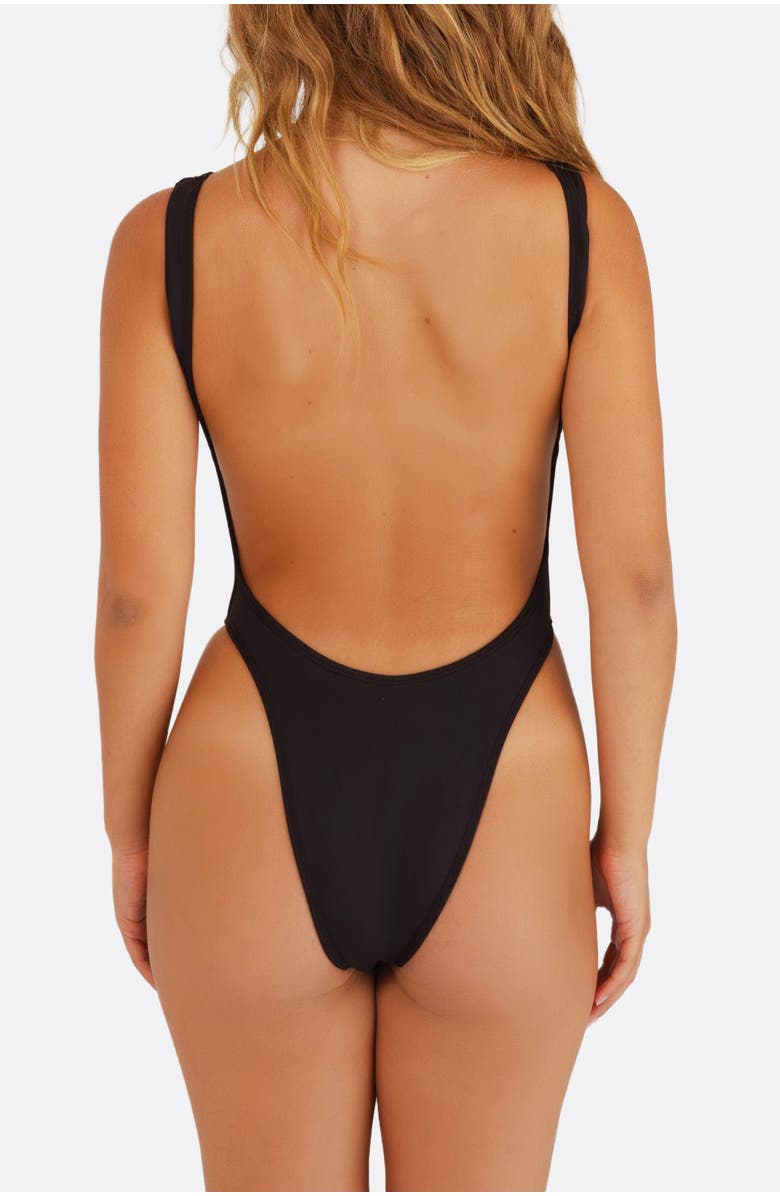 Minimale Animale Nolita One Piece Swimsuit, Alternate, color, Black