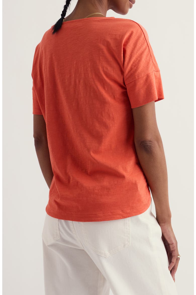 Bryher View Organic Cotton T-Shirt, Alternate, color, CRAB CLAW