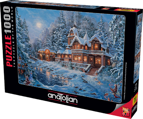 Anatolian Winter Magic 1000 piece Jigsaw Puzzle for Adults in Multicolor 