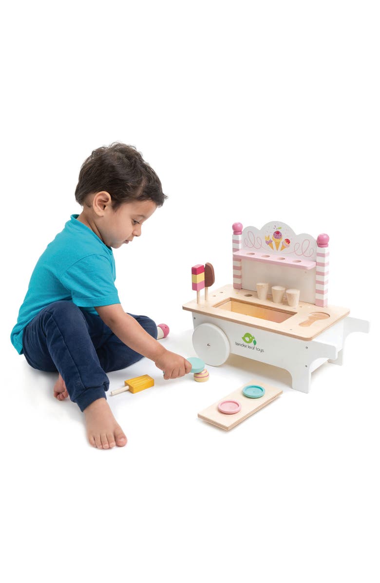 Tender Leaf Toys Ice Cream Cart Playset, Alternate, color, Multi